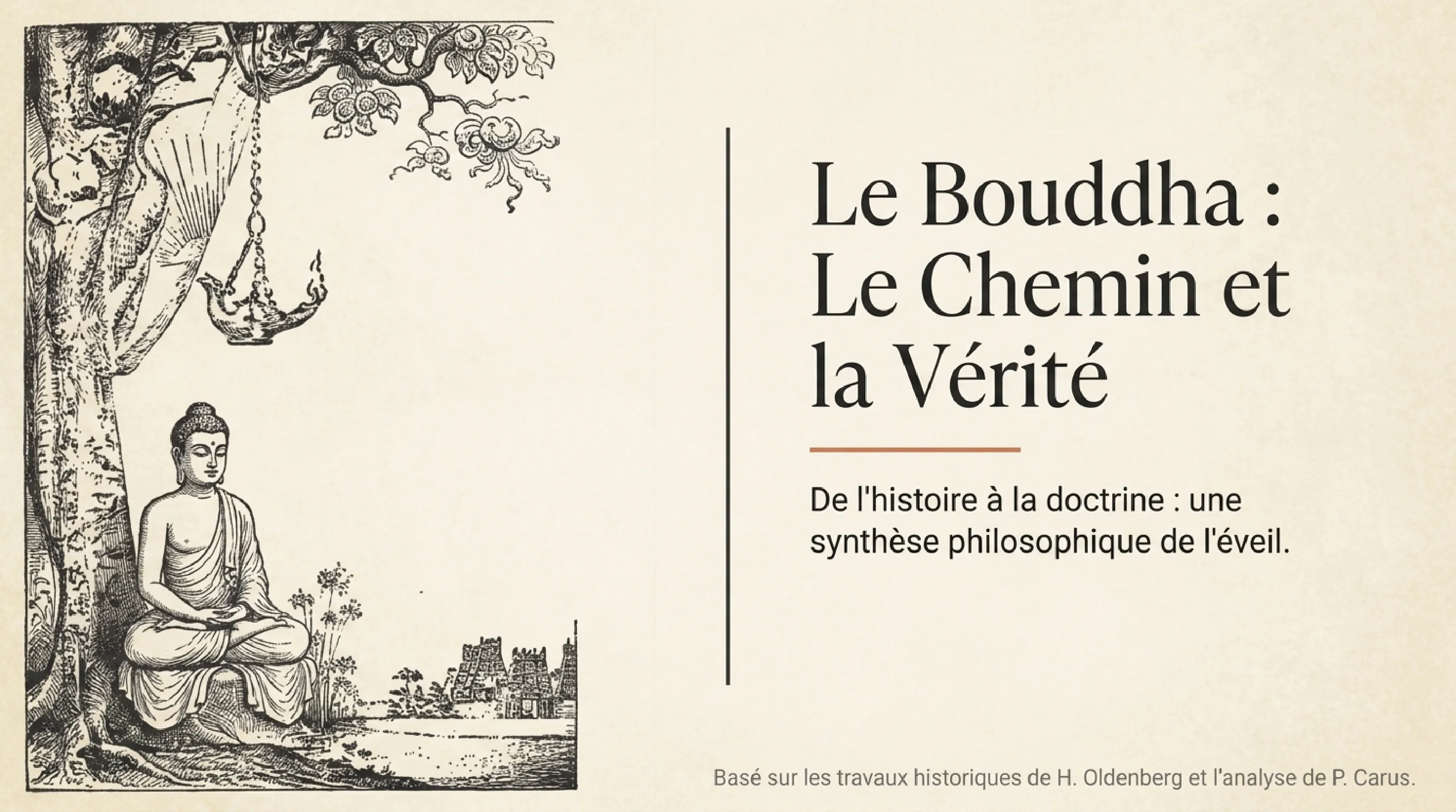 Planche 1 — Les Enseignements du Bouddha