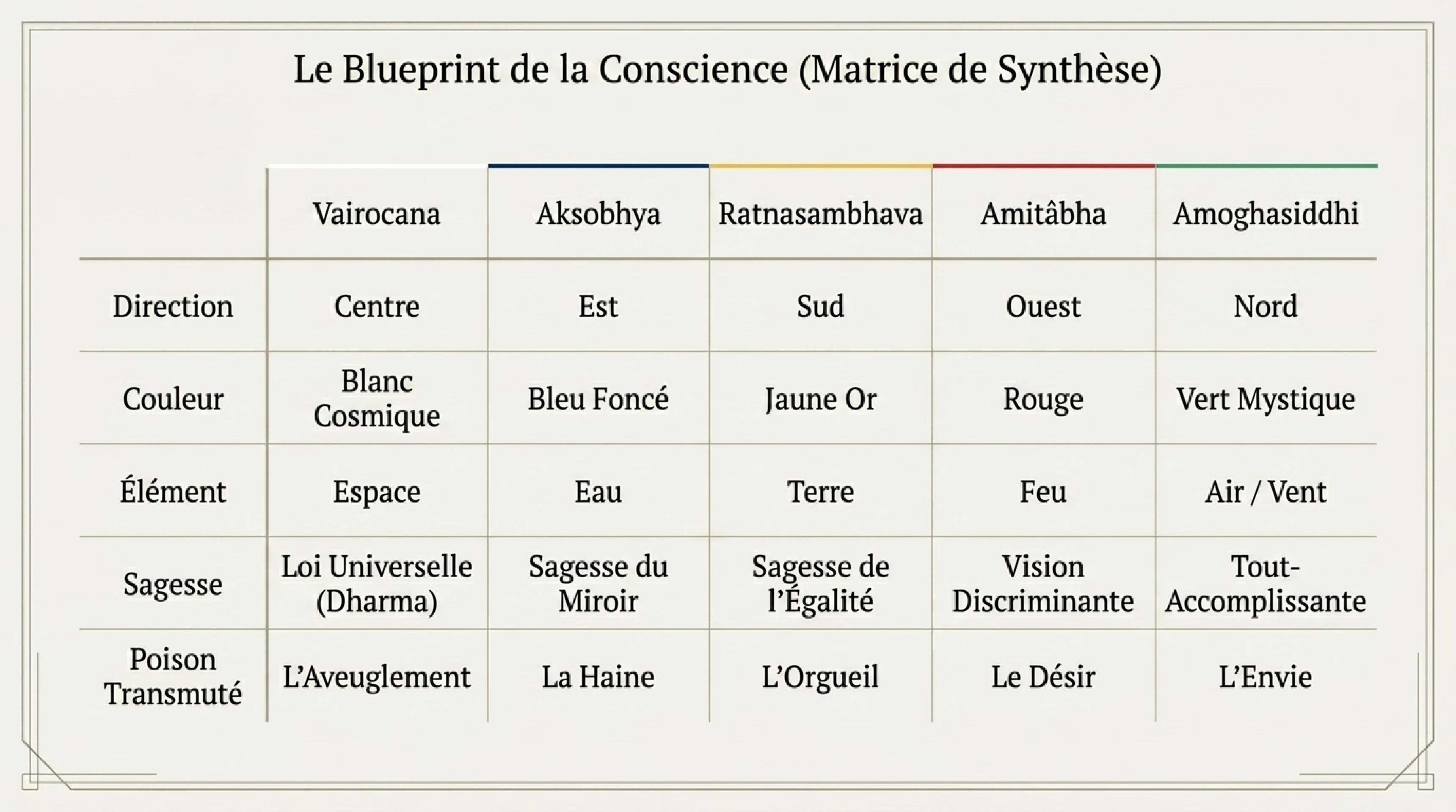 Le Mandala et les Cinq Dhyāni-Bouddhas — visuel 5