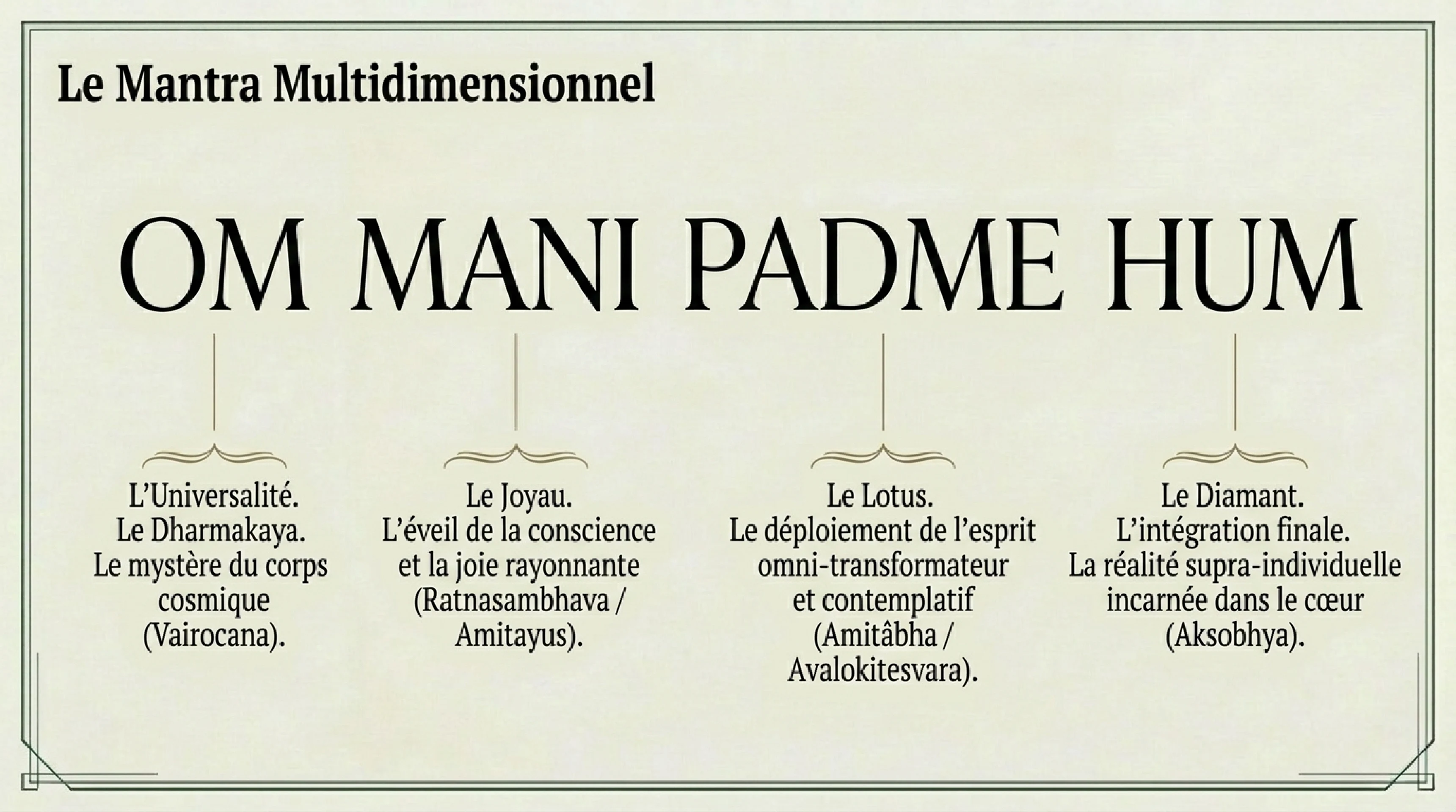Le Mandala et les Cinq Dhyāni-Bouddhas — visuel 13