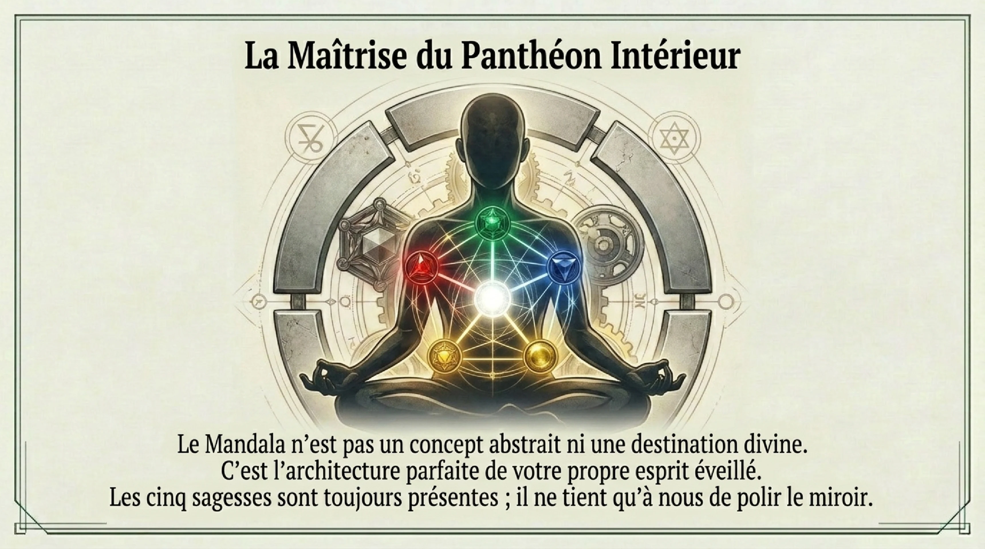 Le Mandala et les Cinq Dhyāni-Bouddhas — visuel 14