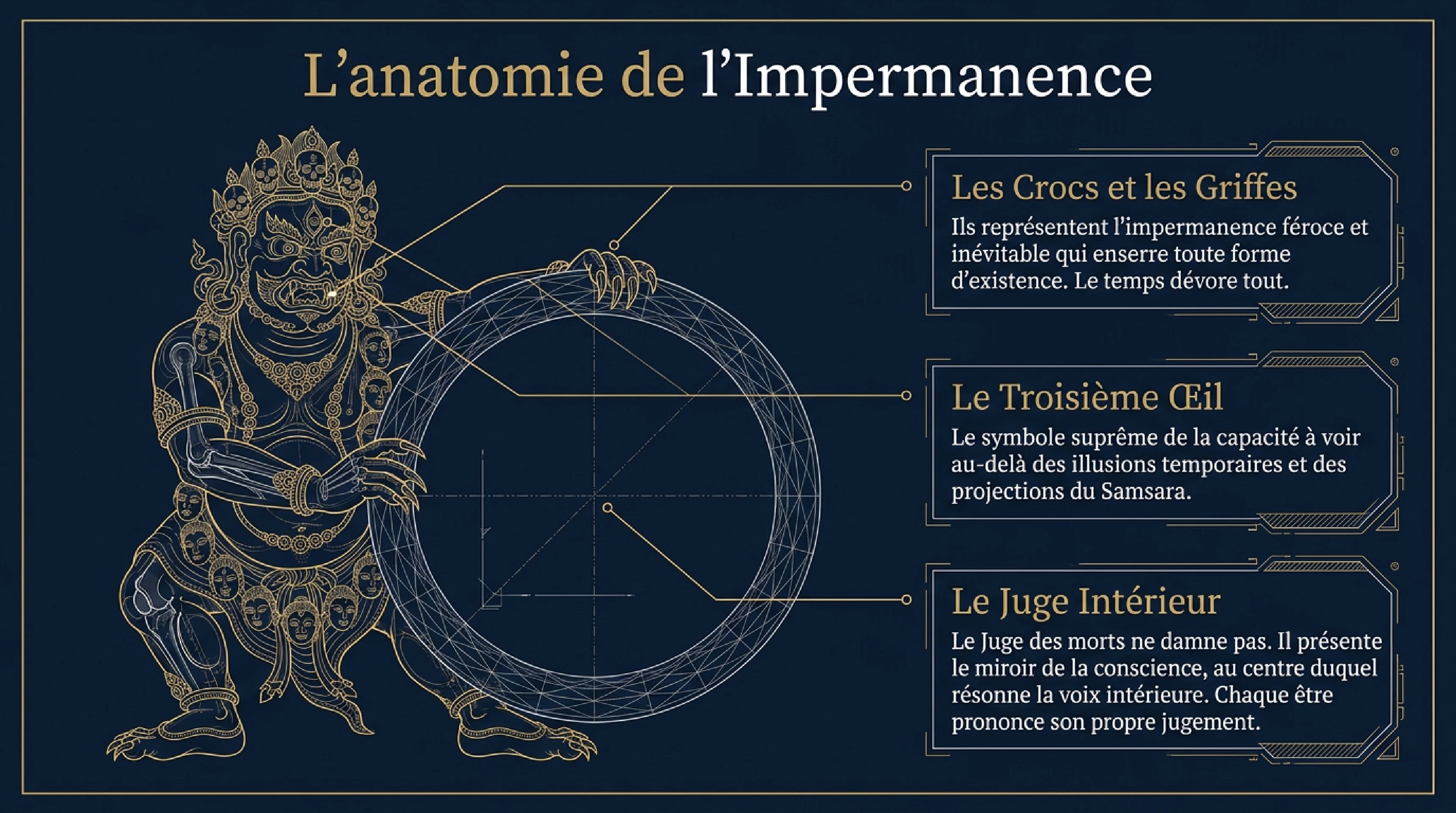 La Roue de la Vie (Bhavachakra) et les Six Royaumes — visuel 2