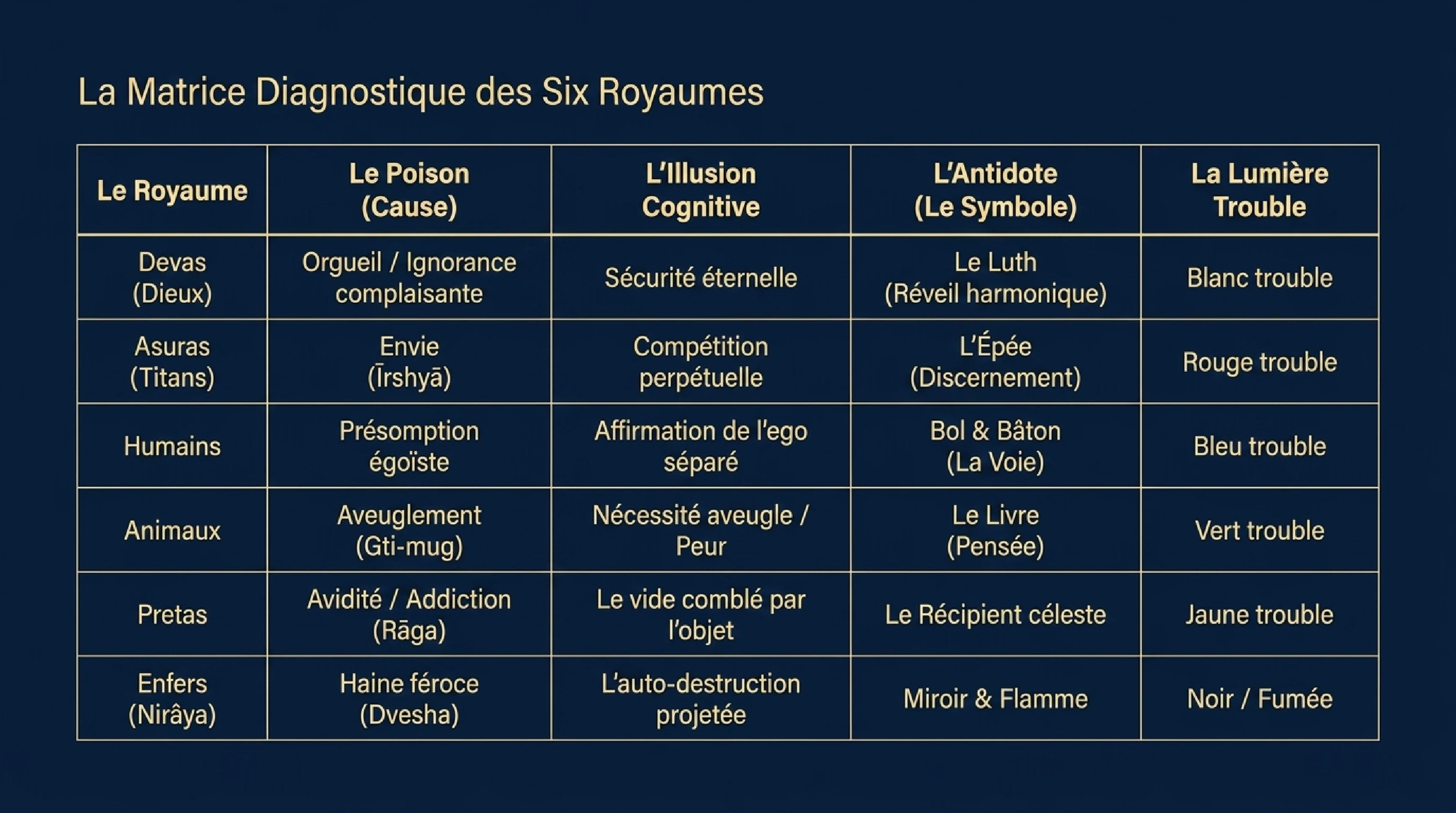 La Roue de la Vie (Bhavachakra) et les Six Royaumes — visuel 12