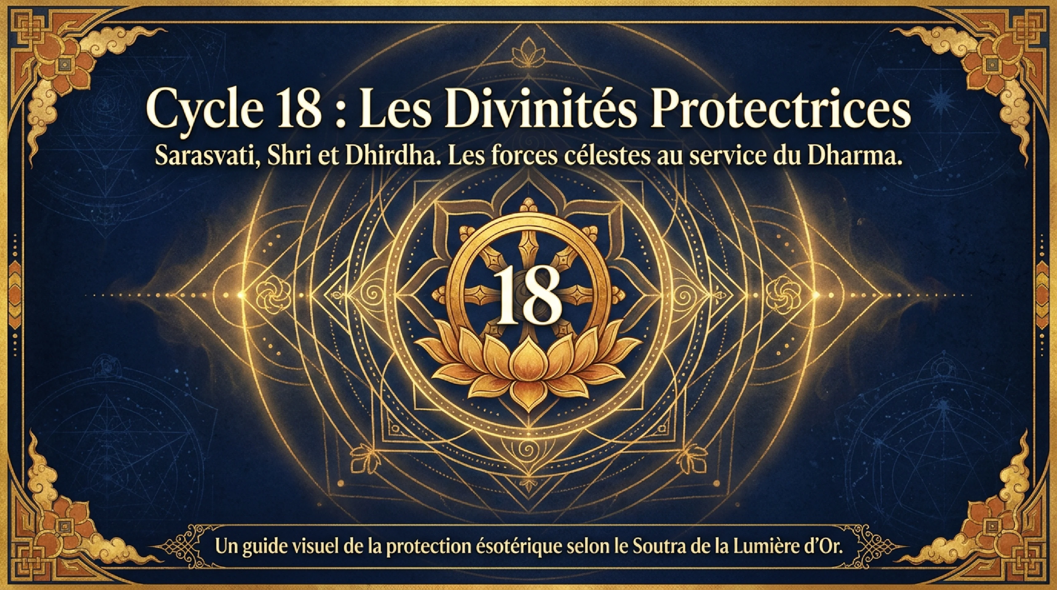 Les Divinités Protectrices : Sarasvatī, Śrī et Dhṛdhā — visuel 1