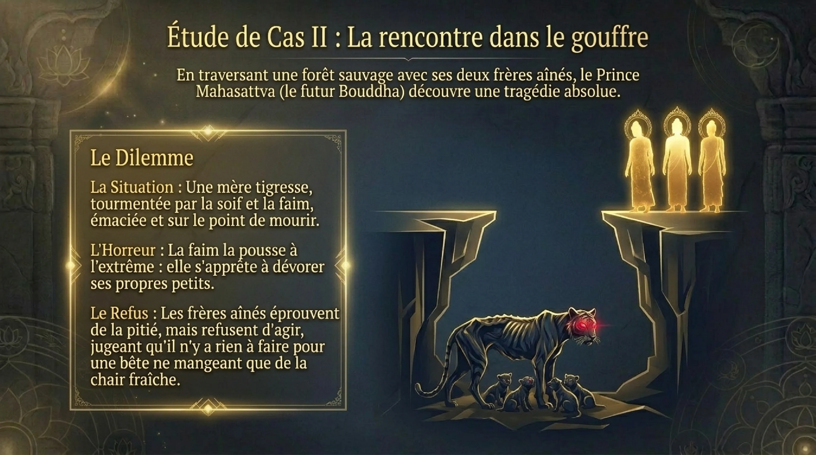 Le Sacrifice Suprême : La Tigresse et les Poissons — visuel 8