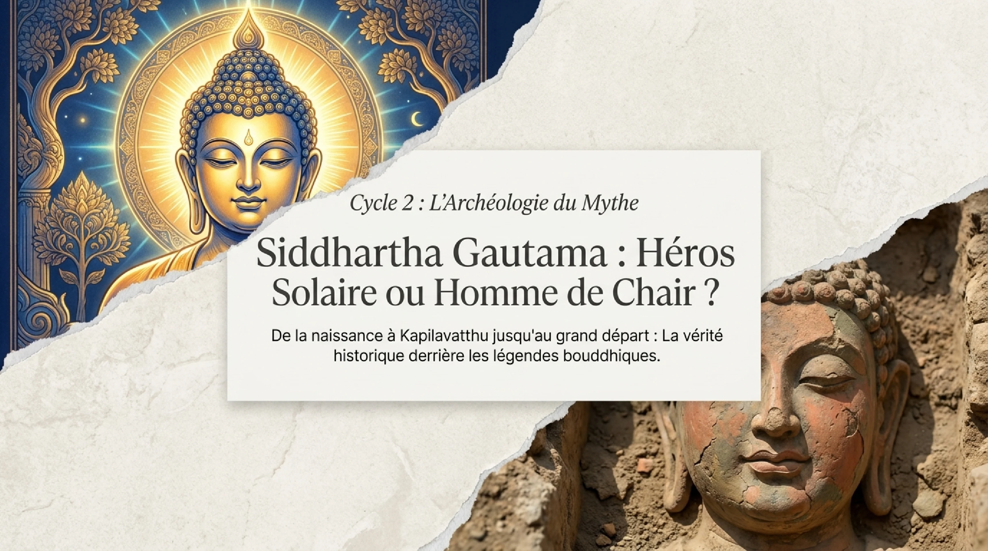 Le Mythe et la Chair : Siddhartha Gautama — visuel 1