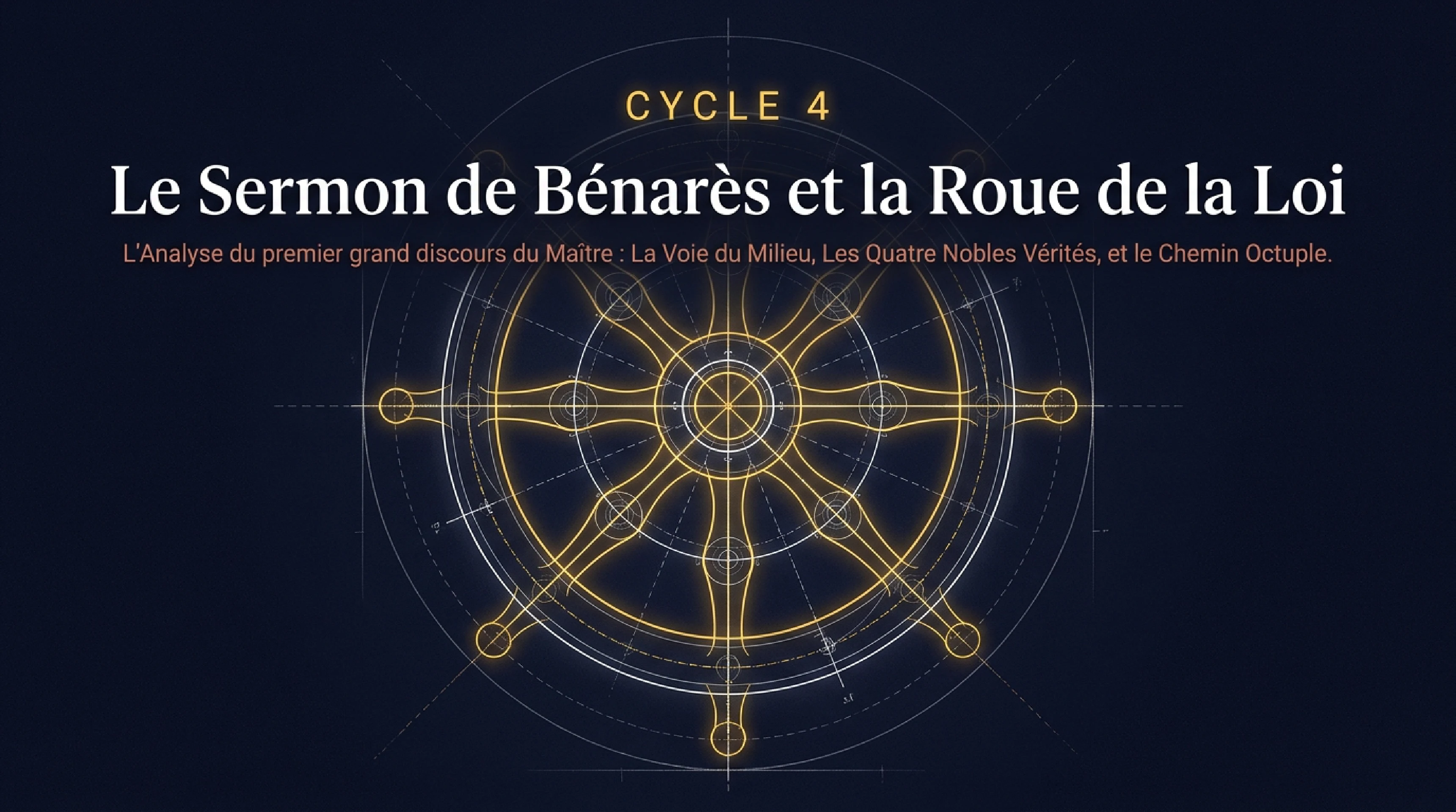Le Sermon de Bénarès et la Roue de la Loi — visuel 1