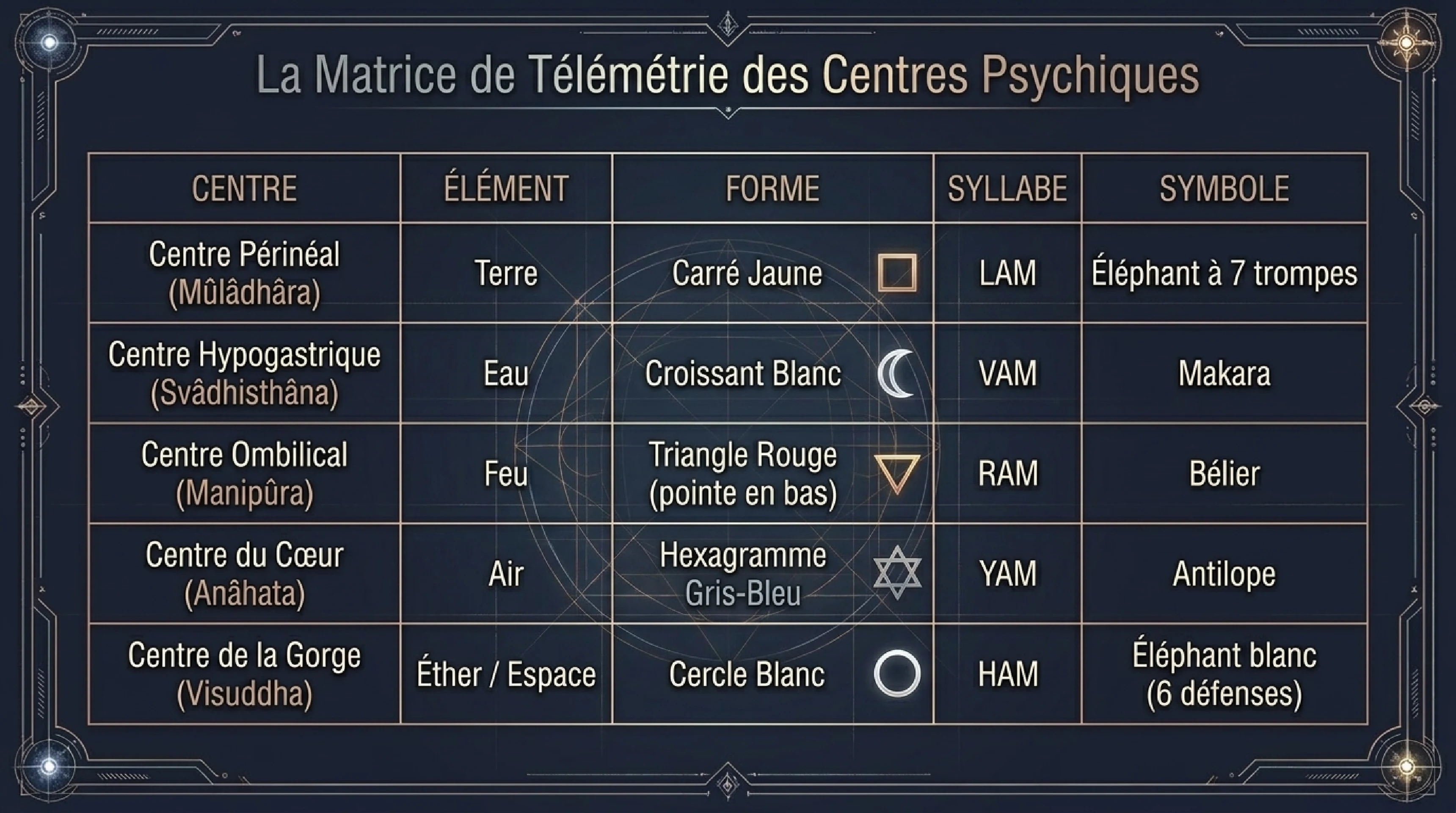 Anatomie Ésotérique : Chakras, Nâdîs et Prâna — visuel 10
