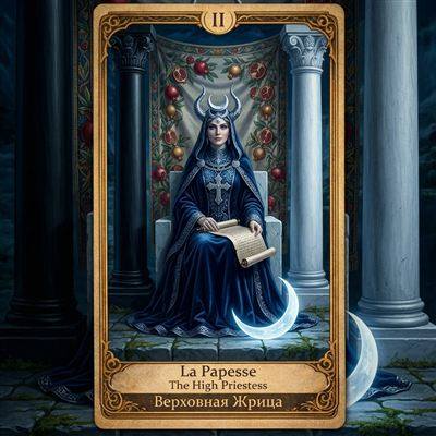 La Papesse — Tarot