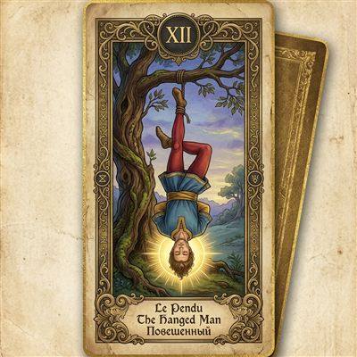 Le Pendu — Tarot