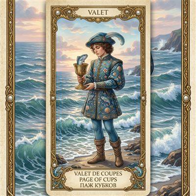 Valet de Coupes — Tarot