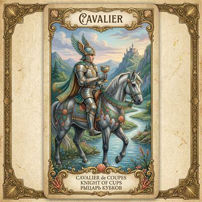 Cavalier de Coupes — Tarot