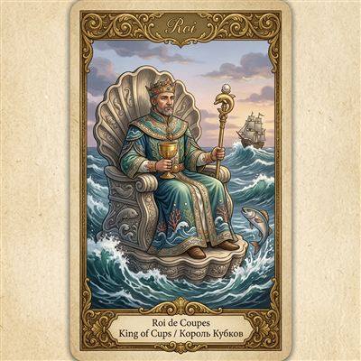 Roi de Coupes — Tarot
